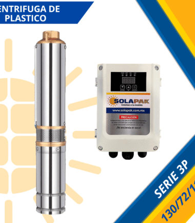 Bomba Centrifuga De Plastico Solapak 3P 130/72/1100