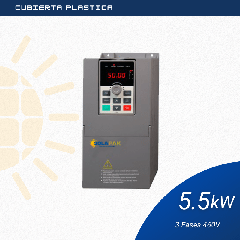 Variador De Frecuencia Solapak 5.5kW-P3-G4