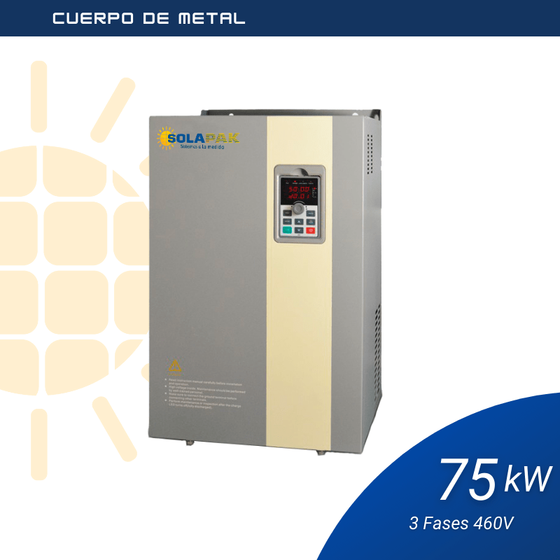 Variador De Frecuencia Solapak 75kw -P3 -G4