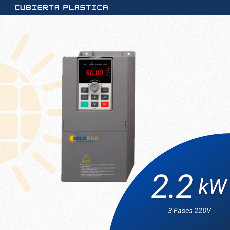 Variador De Frecuencia Solapak 2.2kW-P3-G2